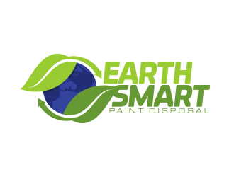 EARTH SMART PAINT DISPOSAL logo design by ekitessar