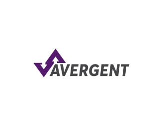 Avergent logo design by Foxcody