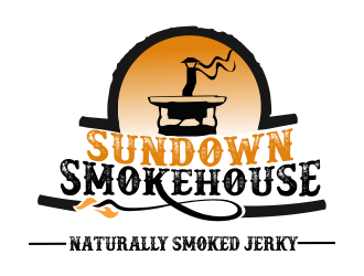 Sundown Smokehouse - Naturally Smoked Jerky logo design by aldesign