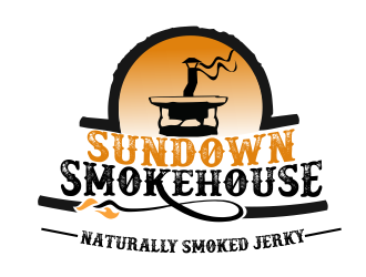 Sundown Smokehouse - Naturally Smoked Jerky logo design by aldesign