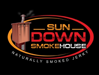 Sundown Smokehouse - Naturally Smoked Jerky logo design by MAXR