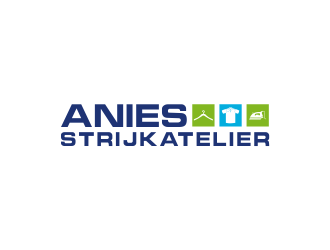 Anies strijkatelier logo design by done