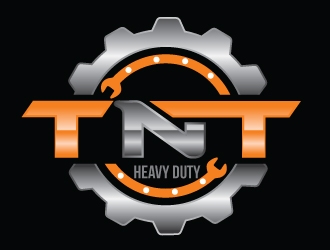TNT Heavy Duty logo design by Upoops