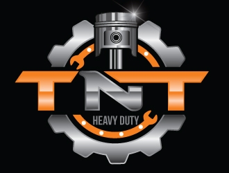 TNT Heavy Duty logo design by Upoops