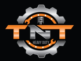 TNT Heavy Duty logo design by Upoops