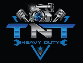 TNT Heavy Duty logo design by Upoops