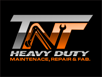 TNT Heavy Duty logo design by bosbejo
