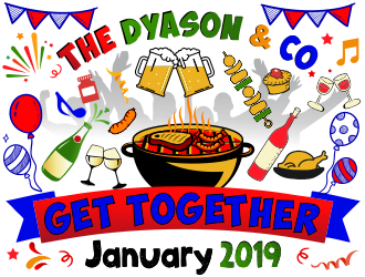 The Dyason & Co Get Together January 2019 logo design by aldesign