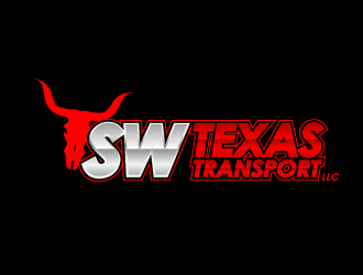SW Texas Transport L.L.C. logo design by GraphicLab