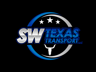 SW Texas Transport L.L.C. logo design by GraphicLab