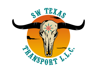 SW Texas Transport L.L.C. logo design by Kruger
