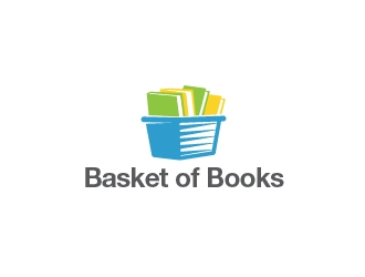 Basket of Books logo design by eyeglass