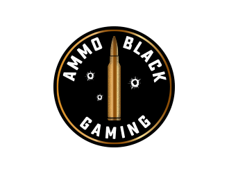 Ammo Black Gaming logo design by keylogo