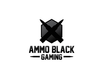 Ammo Black Gaming logo design by harrysvellas