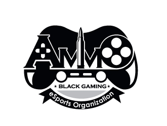 Ammo Black Gaming logo design by Suvendu
