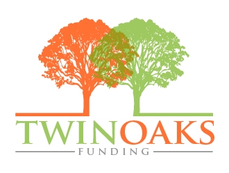 Twin Oaks Funding logo design by shravya