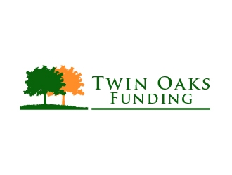 Twin Oaks Funding logo design by cybil