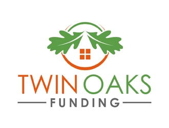 Twin Oaks Funding logo design by MAXR
