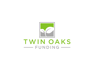 Twin Oaks Funding logo design by checx