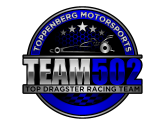 TEAM 502     TOPPENBERG MOTORSPORTS logo design by fastsev