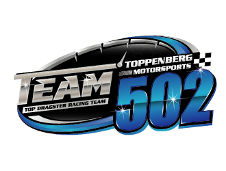 TEAM 502     TOPPENBERG MOTORSPORTS logo design by esso