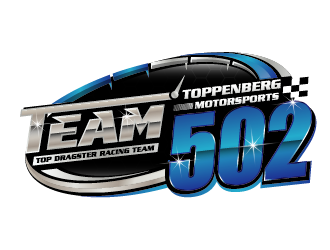 TEAM 502     TOPPENBERG MOTORSPORTS logo design by esso