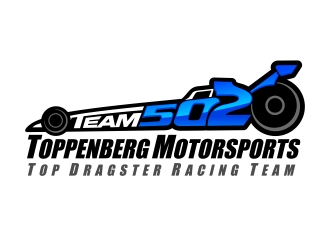 TEAM 502     TOPPENBERG MOTORSPORTS logo design by sgt.trigger