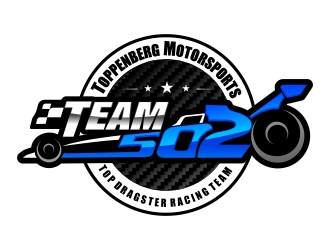 TEAM 502     TOPPENBERG MOTORSPORTS logo design by sgt.trigger