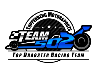 TEAM 502     TOPPENBERG MOTORSPORTS logo design by sgt.trigger