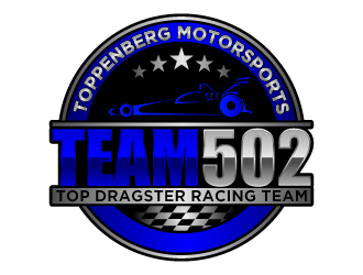 TEAM 502     TOPPENBERG MOTORSPORTS logo design by fastsev