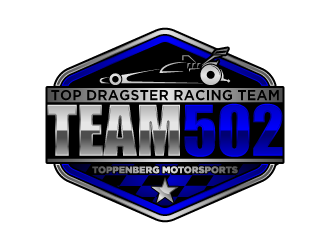 TEAM 502     TOPPENBERG MOTORSPORTS logo design by fastsev