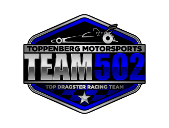 TEAM 502     TOPPENBERG MOTORSPORTS logo design by fastsev