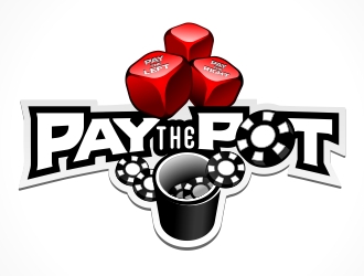 pay the pot logo design by sgt.trigger