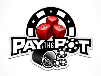 pay the pot logo design by sgt.trigger
