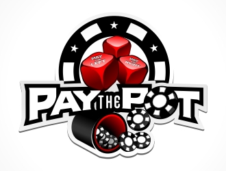 pay the pot logo design by sgt.trigger