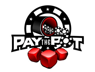 pay the pot logo design by sgt.trigger