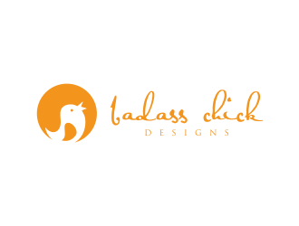 Badass Chick Designs logo design by meliodas