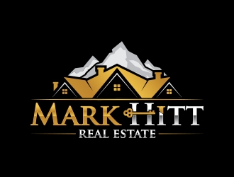 Mark Hitt Real Estate logo design by MarkindDesign