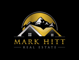 Mark Hitt Real Estate logo design by pencilhand