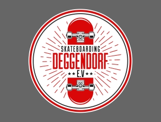Skateboarding Deggendorf logo design by Cekot_Art