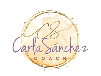Carla Sánchez logo design by aRBy