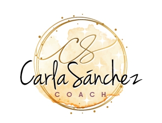 Carla Sánchez logo design by aRBy