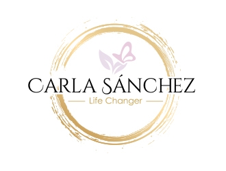 Carla Sánchez logo design by MarkindDesign