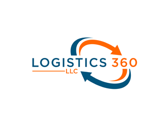 Logistics 360 LLC logo design by bomie