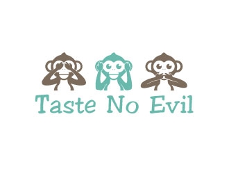 Taste No Evil logo design by AYATA