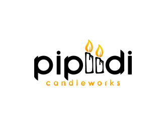 pipiidi candleworks logo design by done
