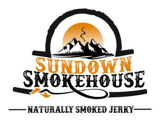 Sundown Smokehouse - Naturally Smoked Jerky logo design by aldesign