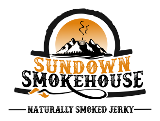 Sundown Smokehouse - Naturally Smoked Jerky logo design by aldesign