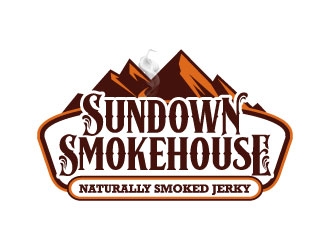 Sundown Smokehouse - Naturally Smoked Jerky logo design by daywalker