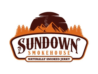 Sundown Smokehouse - Naturally Smoked Jerky logo design by daywalker